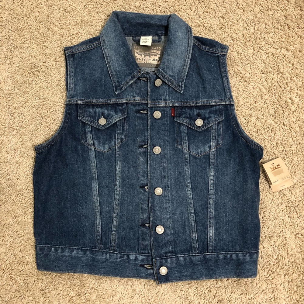 Levi’s Women’s Denim Vest NWT